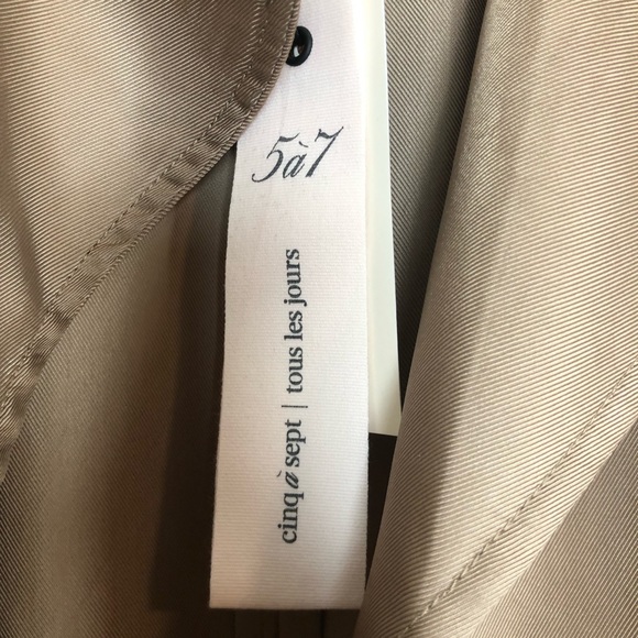 NWT CINQ A SEPT Aziza Longline Jacket - Picture 14 of 14